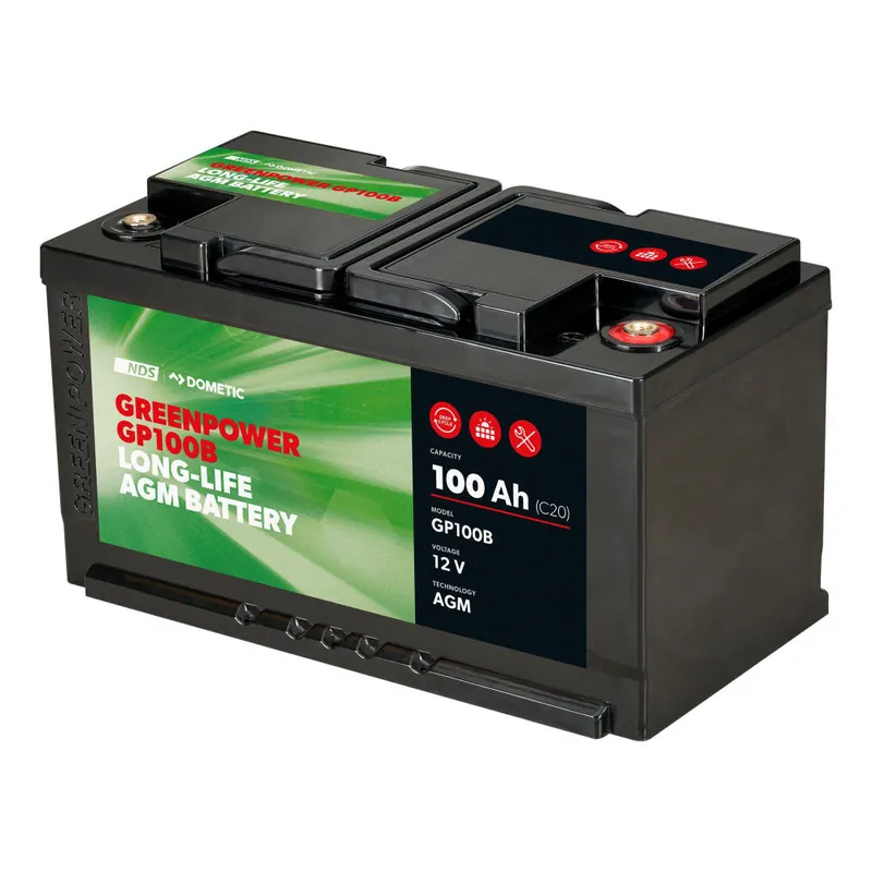 Garantierte Lieferung Dometic AGM Batterie GREENPOWER GP 100B - 100 Ah