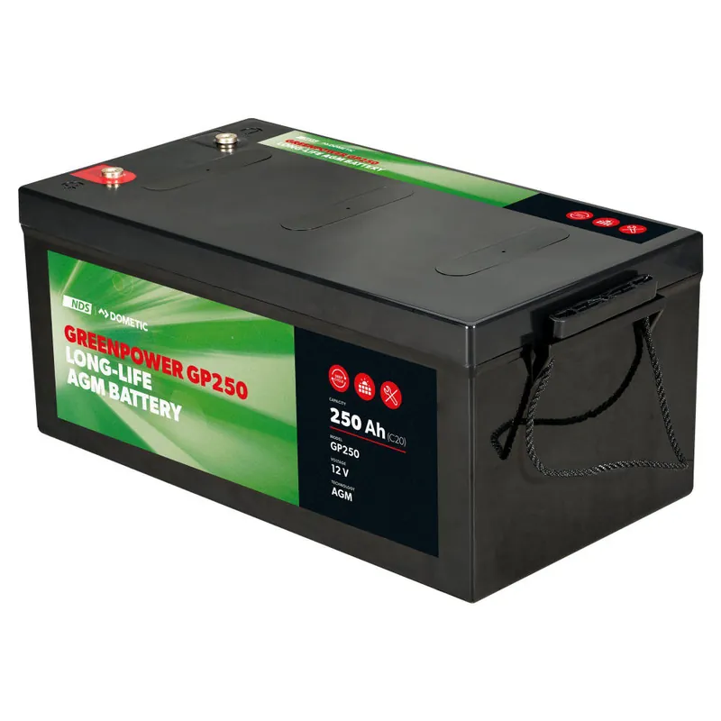 Ausverkauf Dometic AGM Batterie GREENPOWER GP 250 - 250 Ah