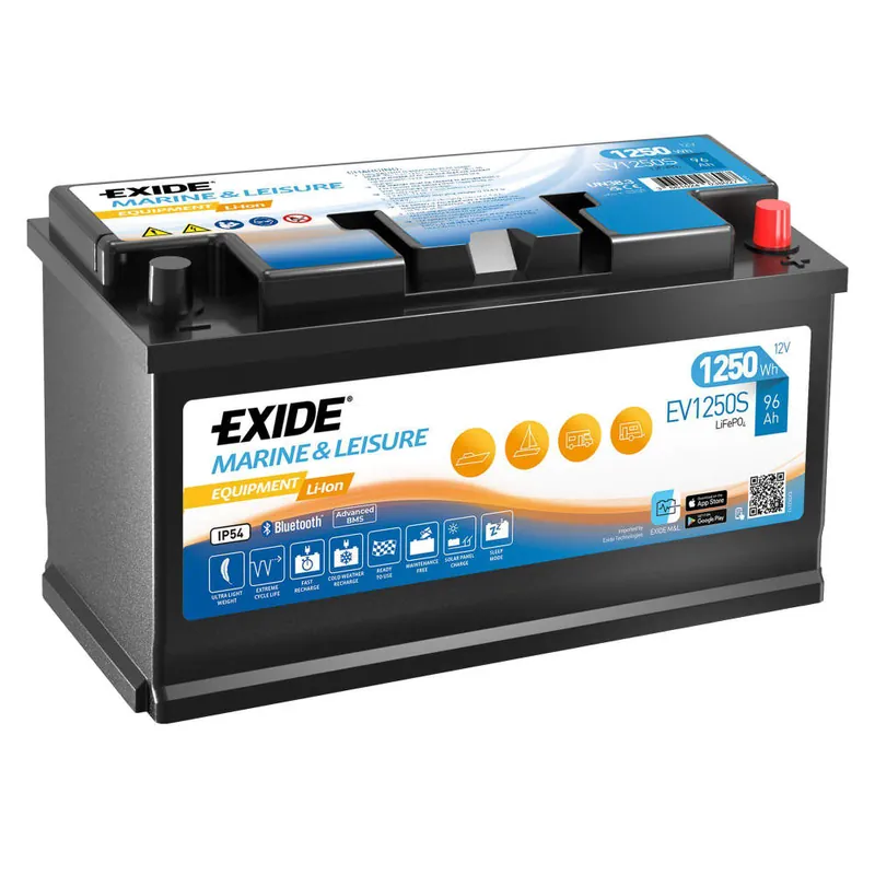 Schneller Versand Exide Lithium Batterie EV1250S - 96 Ah