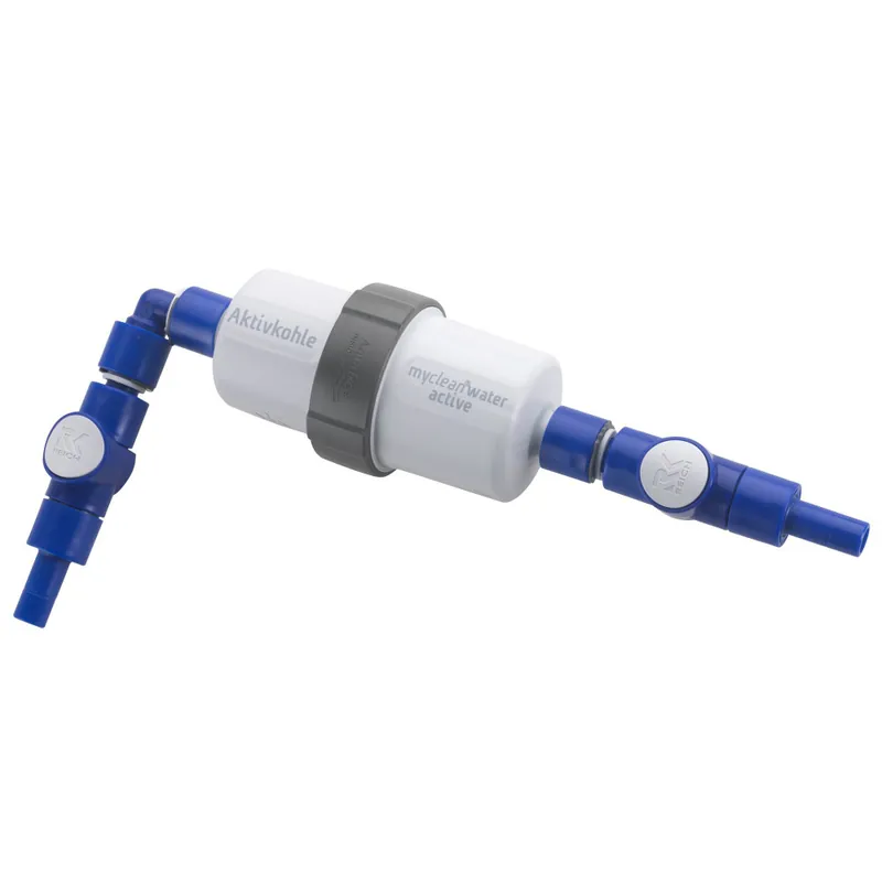 Zertifiziert Reich Wasserfilter myclean water active - UniQuick, 1x gew./1x ger. Anschluss