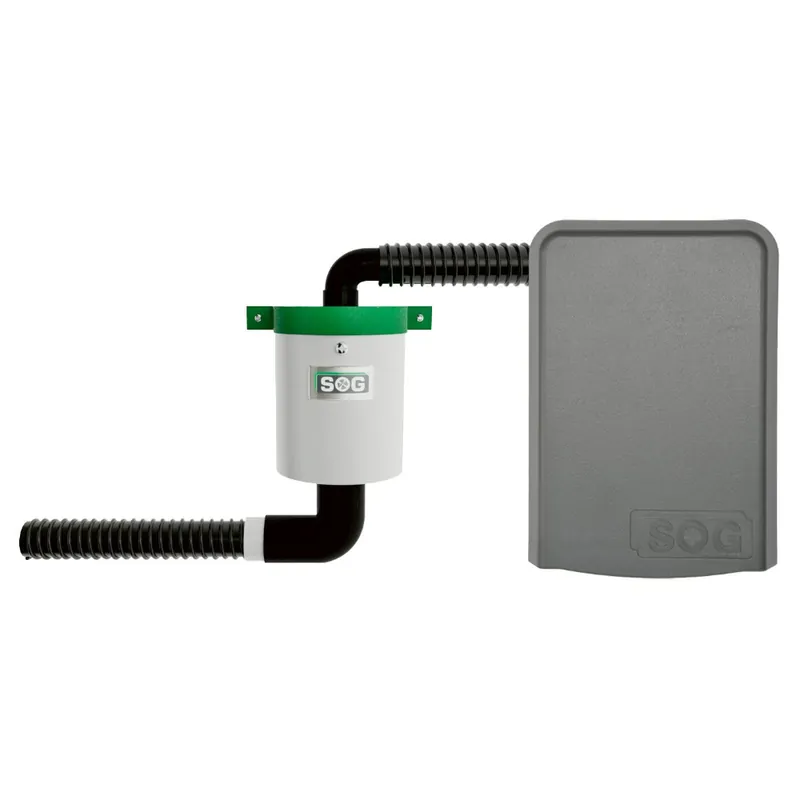 Top-Angebot SOG Elektrische WC-Entlüfung für Clesana Türvariante dunkelgrau