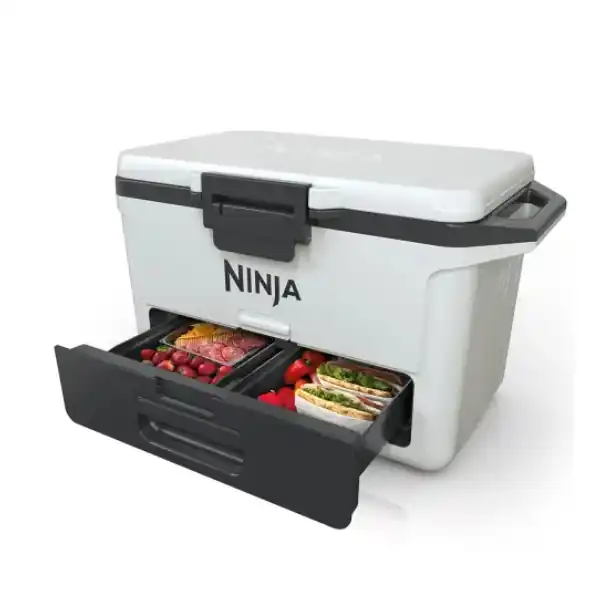 Ninja Kühlbox mit Trockenzone FrostVault 47 L, wolkenweiß (FB151EUWH) Preis Gesenkt