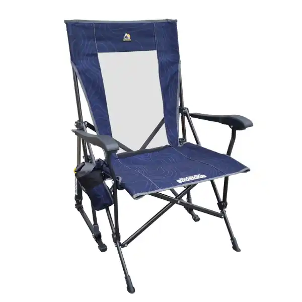 Versand Am Gleichen Tag GCI Outdoor Schaukelstuhl RoadTrip Rocker Farbe Navy Topo