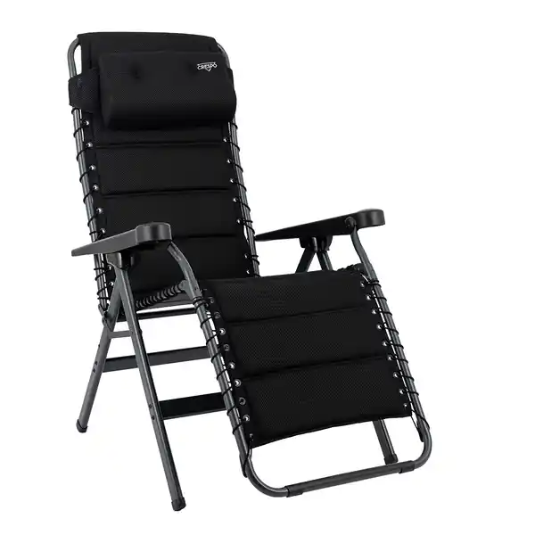 Crespo Relaxliege CR AP-232/80 Air-Deluxe, schwarz Saisonangebot