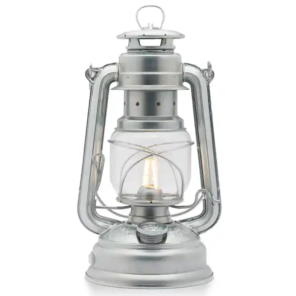 Schneller Versand Feuerhand LED-Laterne Baby Special 276 zink
