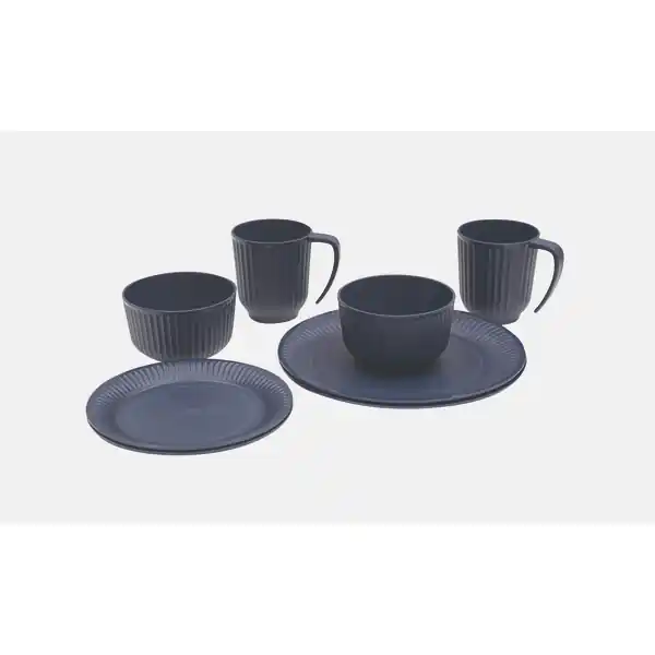 Aktuell Outwell Geschirrset Delish 2 Personen 8-tlg. Farbe navy night