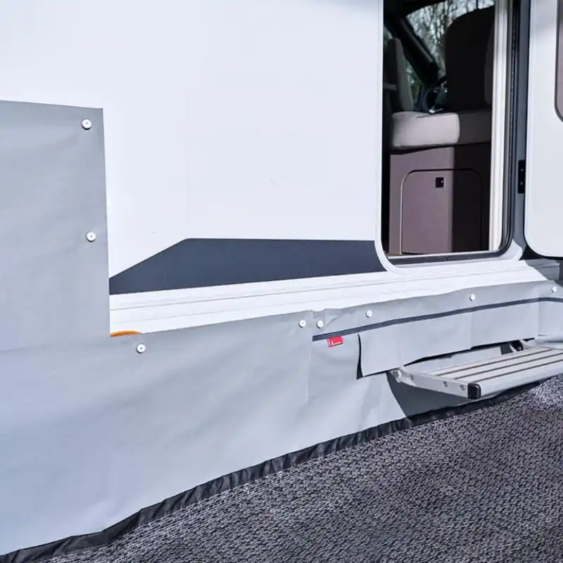 Billig Isabella Windblende + Radkastenabdeckung für Reisemobil