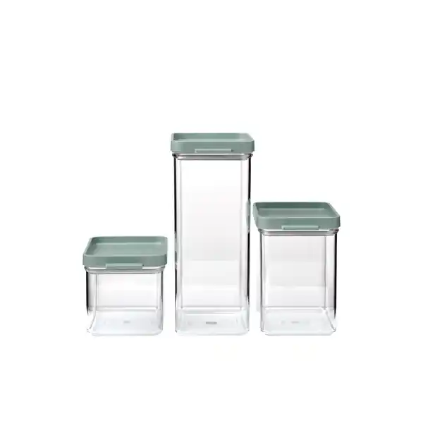 Mepal Vorratsdosen Set Omnia 3 Stück Farbe nordic sage Top-Seller