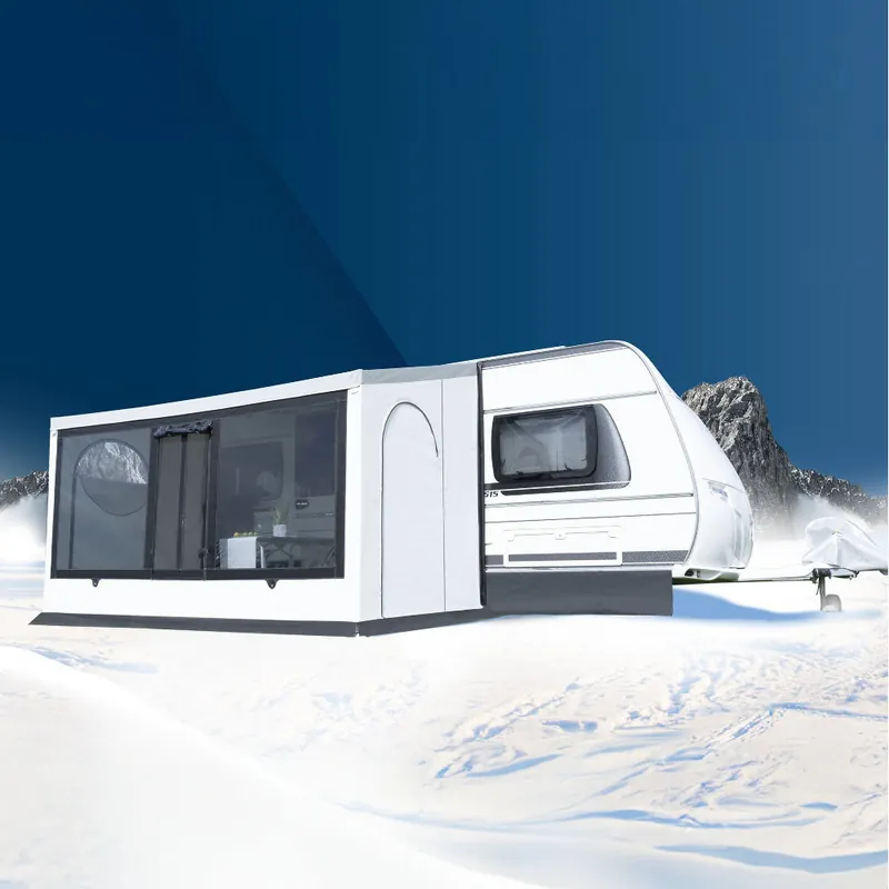 Wigo Winterzelt Inuit Storm Anbauhöhe 235 - 255 cm, 400 x 200 cm Jetzt Kaufen