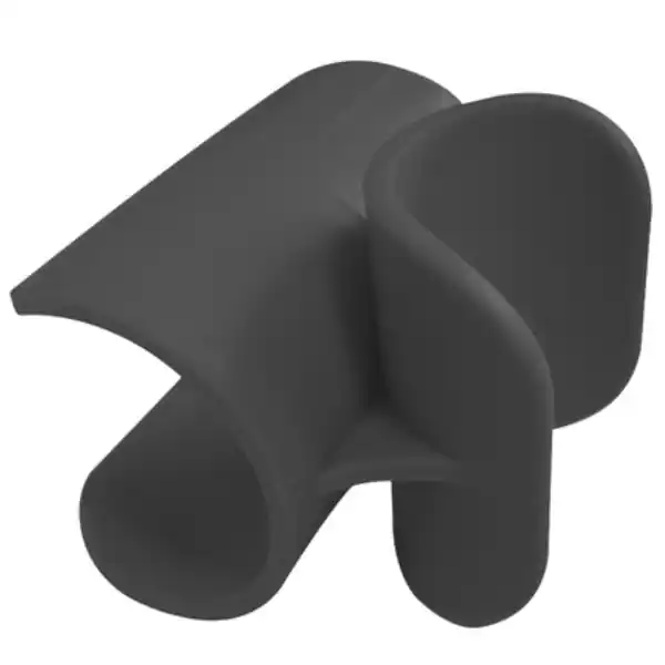Crespo Clips für Fußauflage, dunkelgrau, 4er-Set (Nr. 1162791) Ausverkauf
