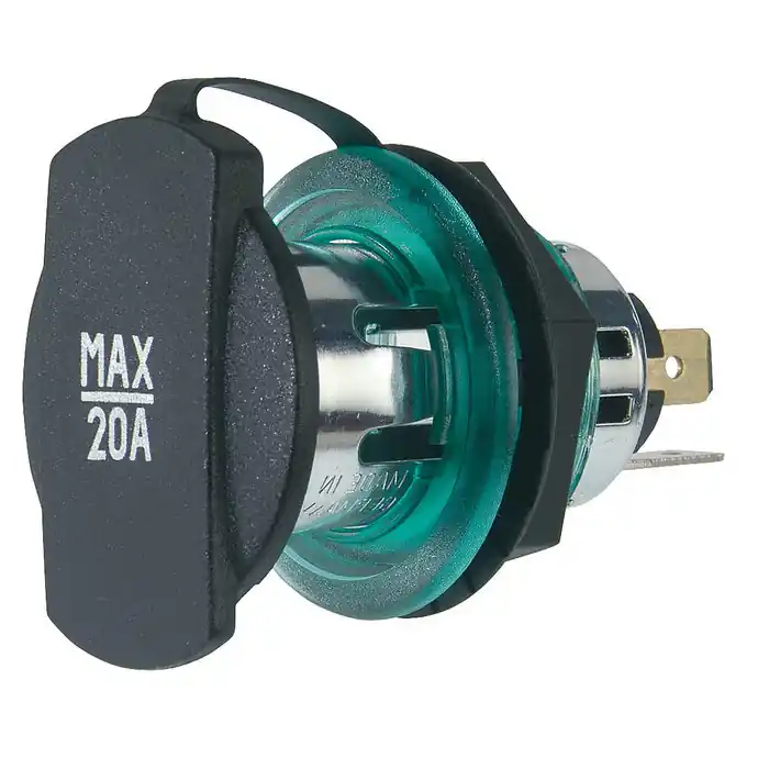 Echt Procar Power-Steckdose 12 A/12-24 V mit Schraubgewinde