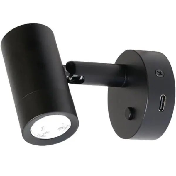 Kracherpreis Frilight Aufbauspot Mini Tube D4 schwarz