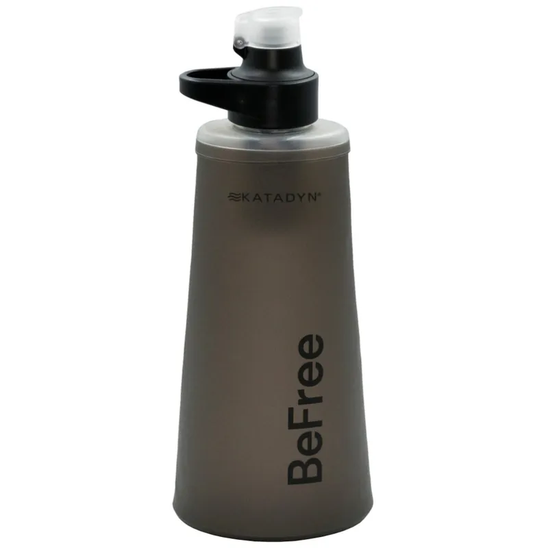 Highlight Katadyn Trinkflasche mit Filtersystem BeFree Filter AC 1 Liter, schwarz