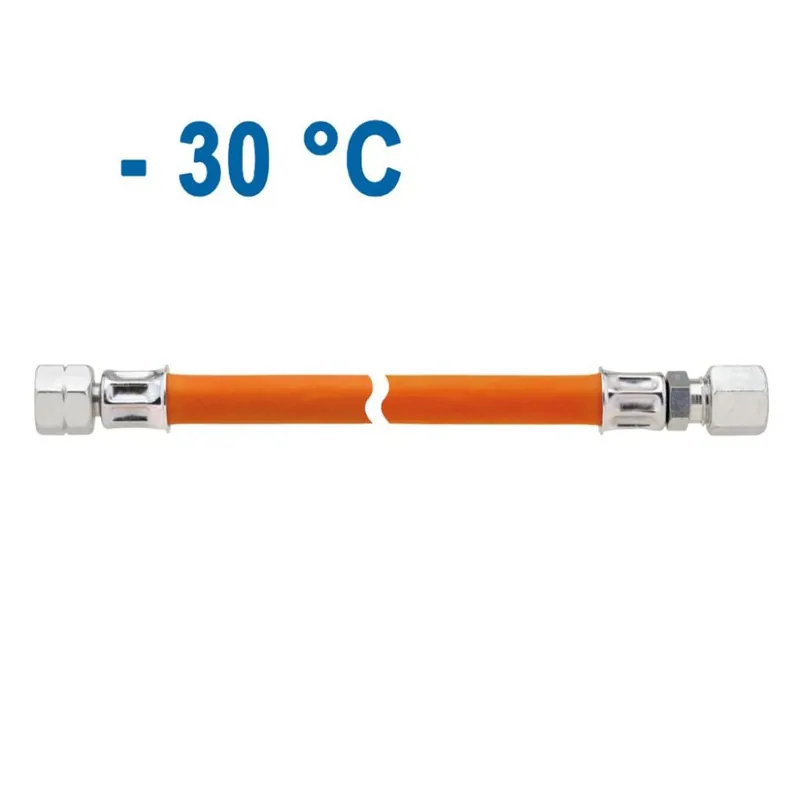 GOK Mitteldruck-Gasschlauch kältebeständig ÜM x RVS 10 - 400 mm - Baujahr 2025 Markenware