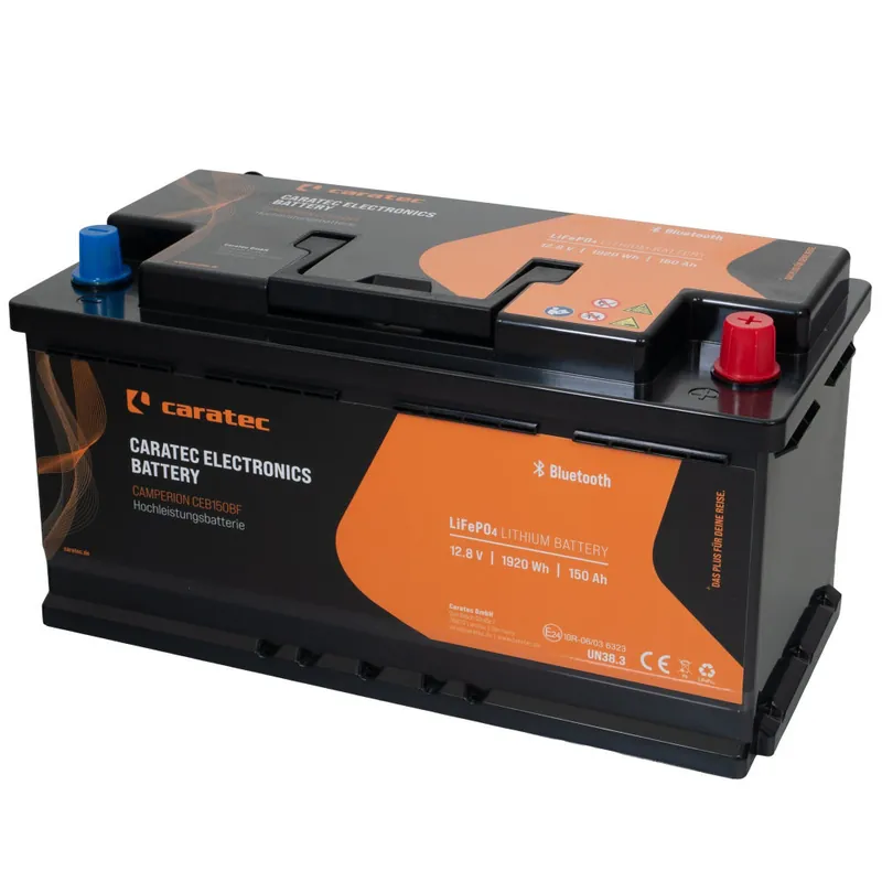 Caratec Lithium-Batterie CEB150BF 150 Ah Neue Kollektion