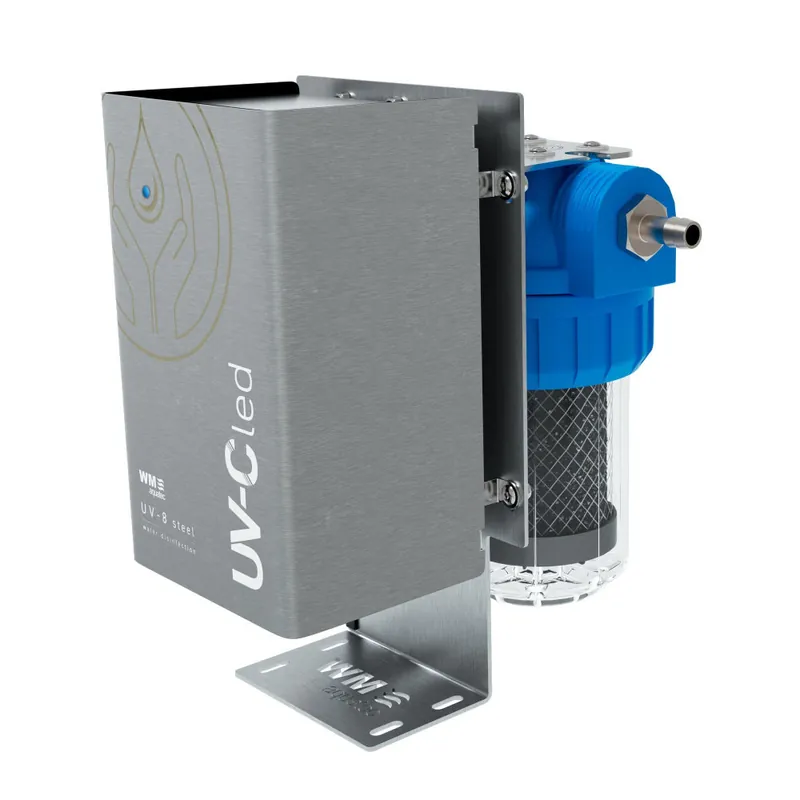 Neu Im Sortiment WM aquatec Komplettlösung Wasserhygiene UV-8 steel