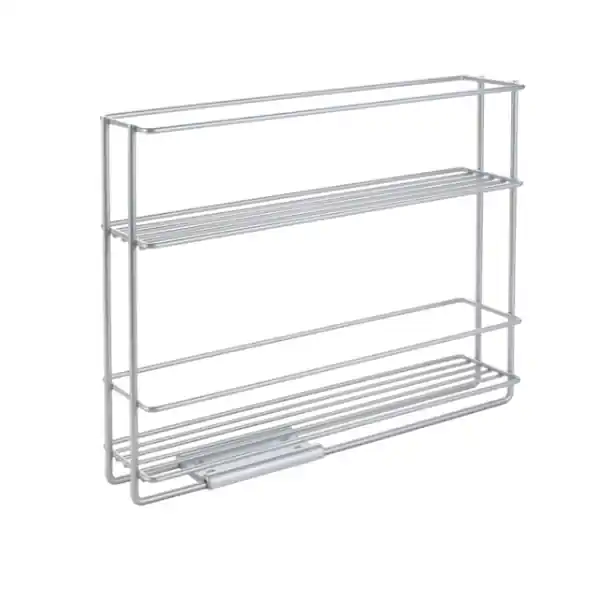 Bestseller metaltex Gewürzregal In & Out, silber