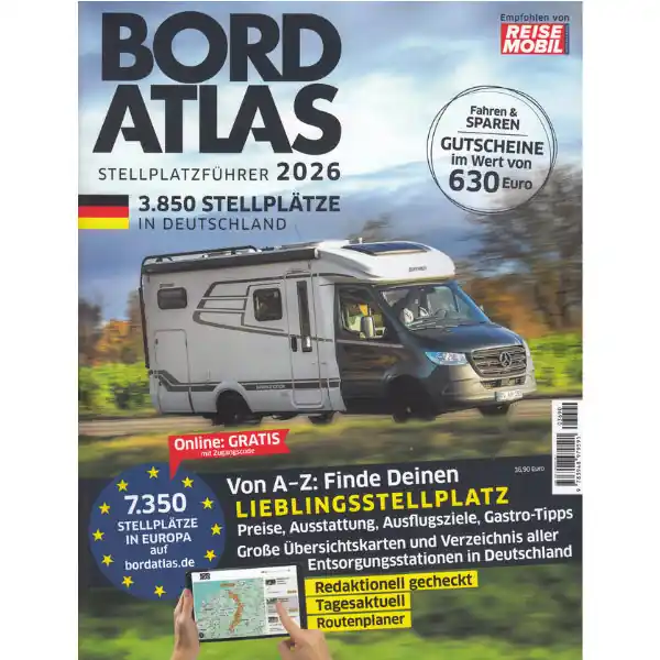 DoldeMedien Bordatlas 2026, Deutschland / Europa Markenprodukt