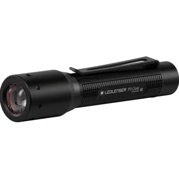 LEDLENSER Taschenlampe P3 Core, schwarz Markenprodukt
