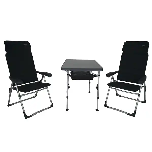 Schneller Versand Crespo Stuhlset Air Elite mit Tisch, Netz + Tragetasche CR AA/213-CTA-82