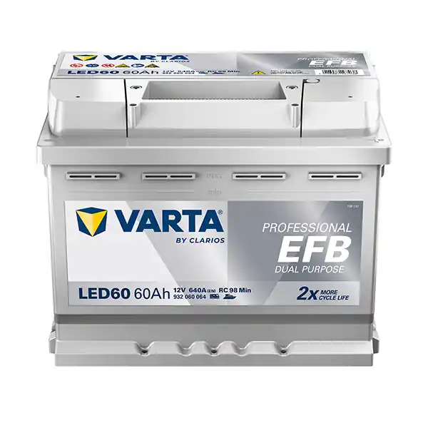 VARTA Batterie Professional Deep Cycle, LED 60 Saisonangebot