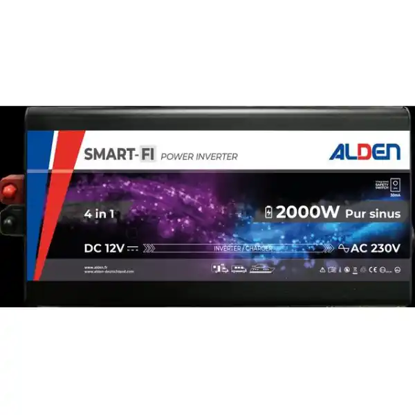 Alden 5 in 1 Smart FI Power Inverter Sinus 2000 W Schneller Versand