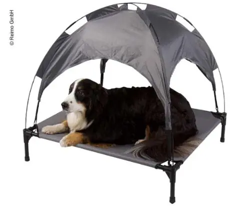 Hundeliege mit Sonnendach 88x78x18cm Top-Angebot