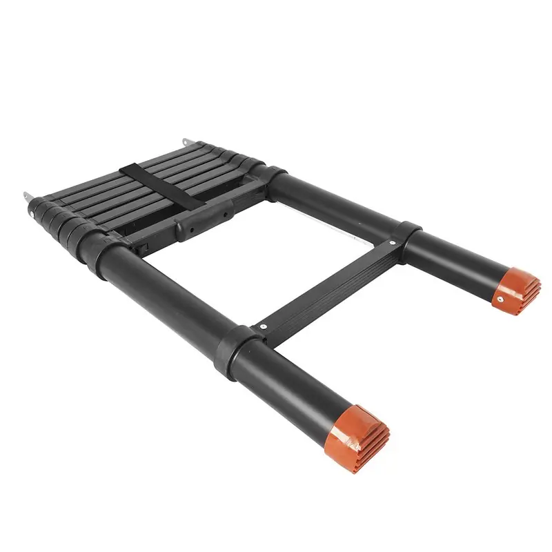 Markenprodukt Vickywood Teleskopleiter Aluminium 2,3m schwarz