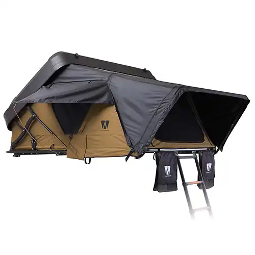 Heißes Angebot Vickywood Dachzelt MIGHTY OAK Gen.3 190 goldbraun - Hybrid