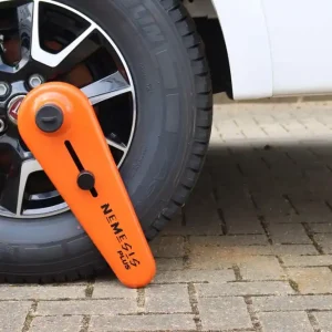 Neuheit Radkralle NEMESIS ULTRA PLUS von 10"- 20" ALUFELGEN Reifen Diebstahlschutz