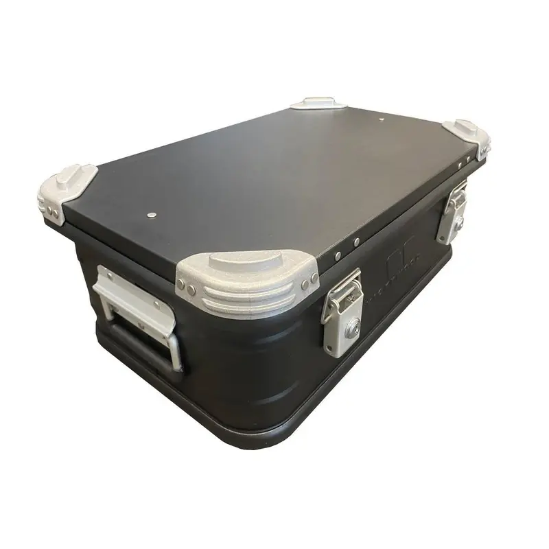 Nur Heute VICKYWOOD TRANSPORTBOX 28L SCHLOSS SCHWARZ VICKYWOOD Ausstellungsstürck