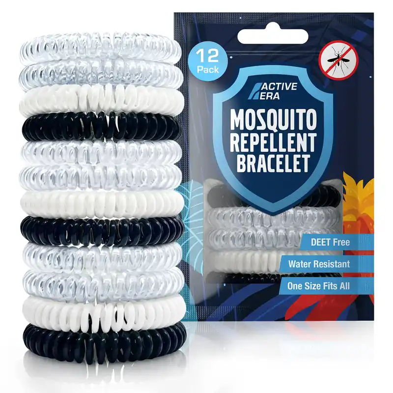 Angebot Mosquito Repellent Bands - 12 Pack with 3 Colours