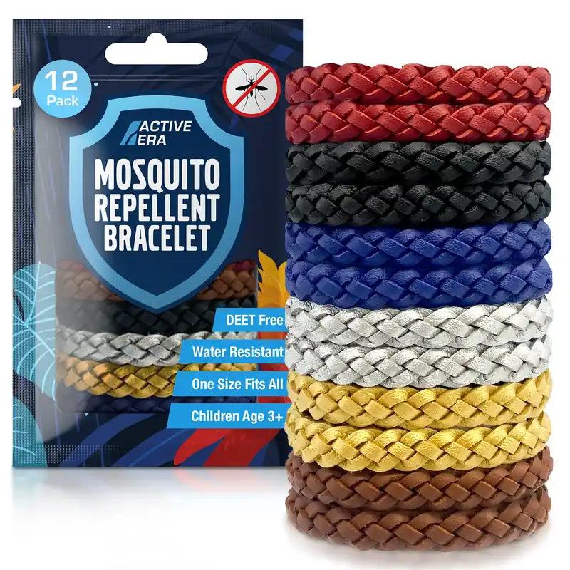 Adventure Mosquito Repellent Bands - 12 Pack with Assorted Colours Neuheit