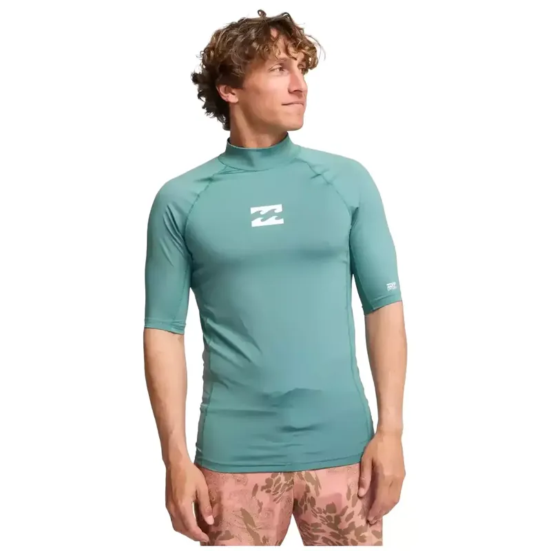 Lycra surf Billabong Waves All Day SS Sea Green Sale
