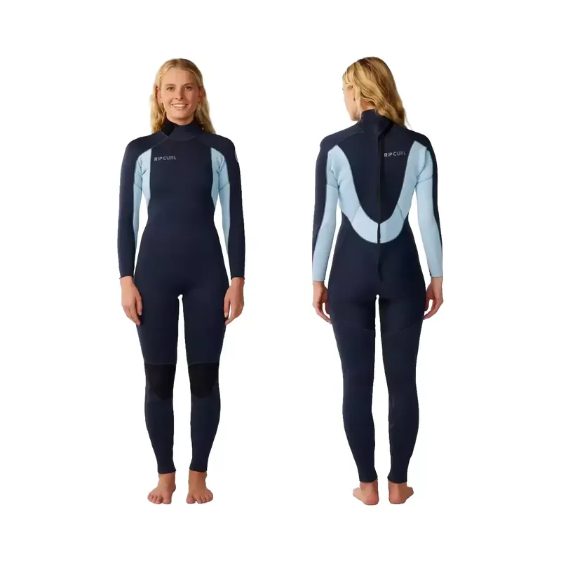 Rip Curl Trad Flat Lock Back Zip 3/2mm Damen Navy Neoprenanzug Mega-Angebot