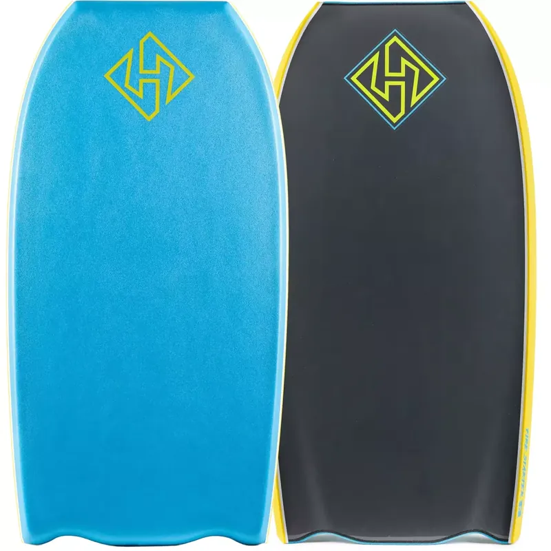 Highlight Bodyboard Hubboards Hubb Firestarter PE Bat Tail Aqua Blue/Dark Grey
