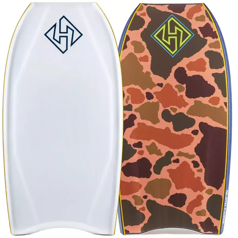 Bodyboard Hubboards Hubb Edition Quad Core PP Sci-Five Weiß/Camo Neu