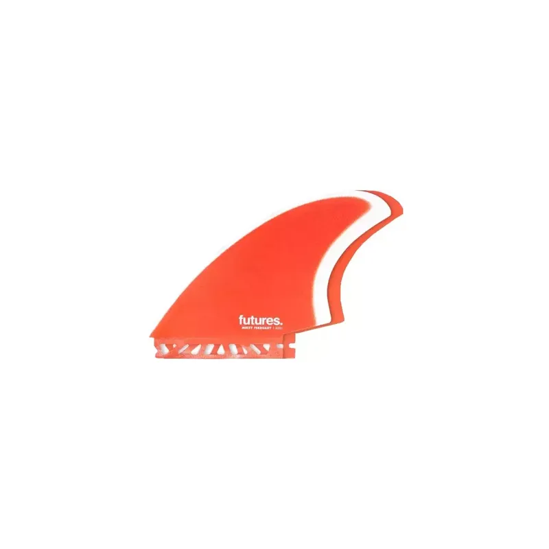 Futures Keel Mikey February Fiberglass Rot / Weiß Nur Für Kurze Zeit