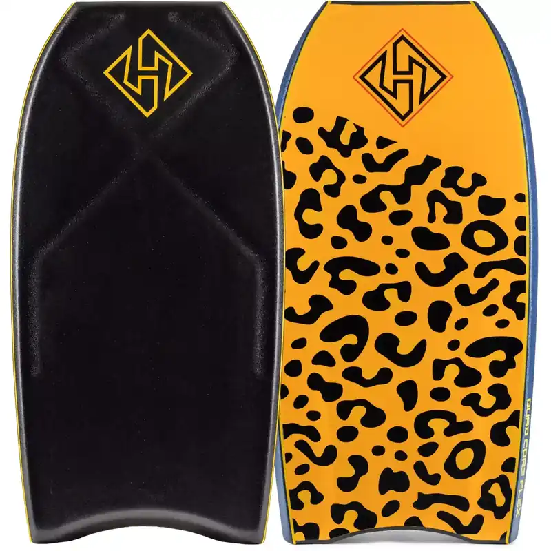 Letzte Chance Bodyboard Hubboards Houston PP Quad Core Sci-Five Black/Tangerine