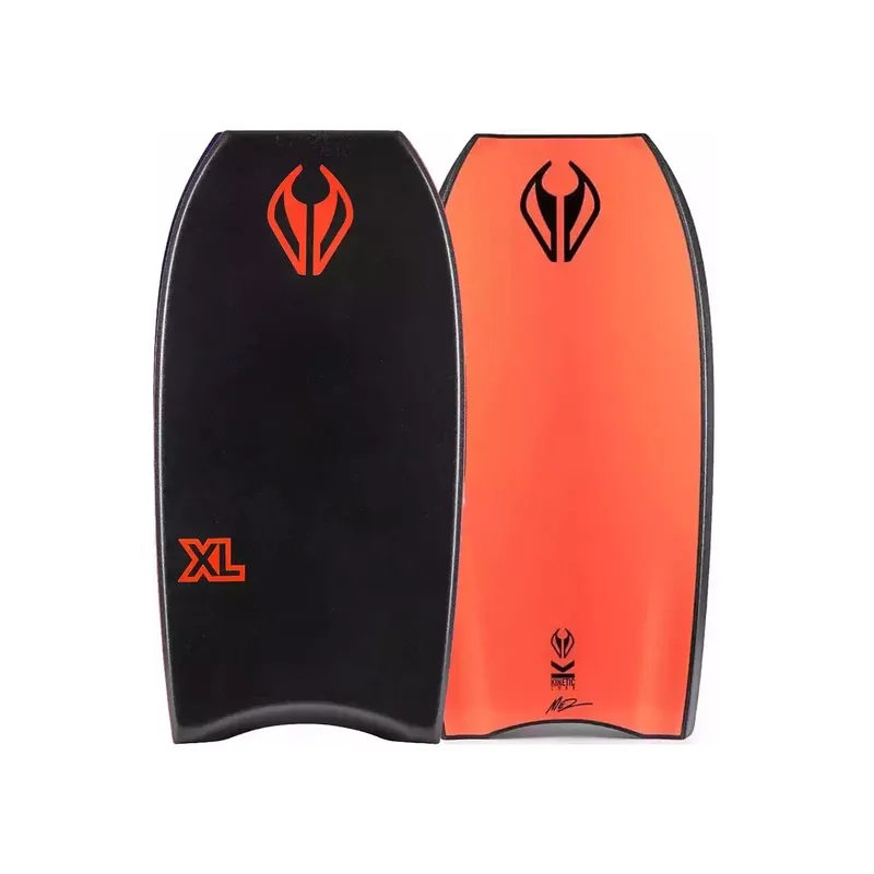 Bodyboard NMD XLRG Kinetic PP Black/Coral Red Neuheit