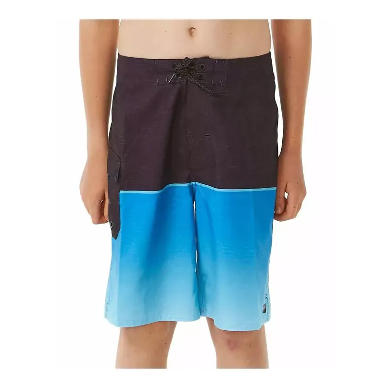 Badehose Rip Curl DAWN PATROL BOARDSHORT BOY BLACK BLUE Nur Für Kurze Zeit