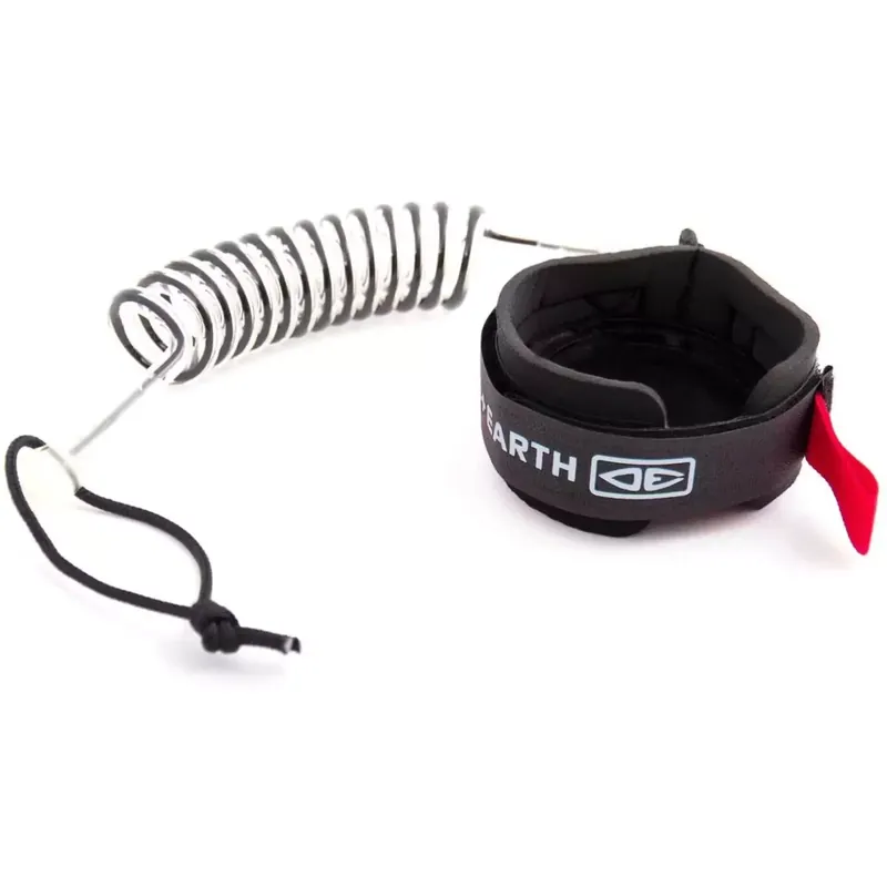 Letzte Chance Leash für bodyboard Ocean & Earth-wrist coil Black