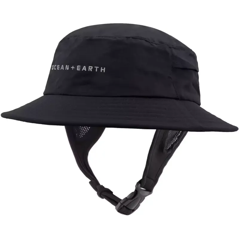Solange Der Vorrat Reicht Hut Ocean & Earth Bingin Surf Hat Soft Peak Black