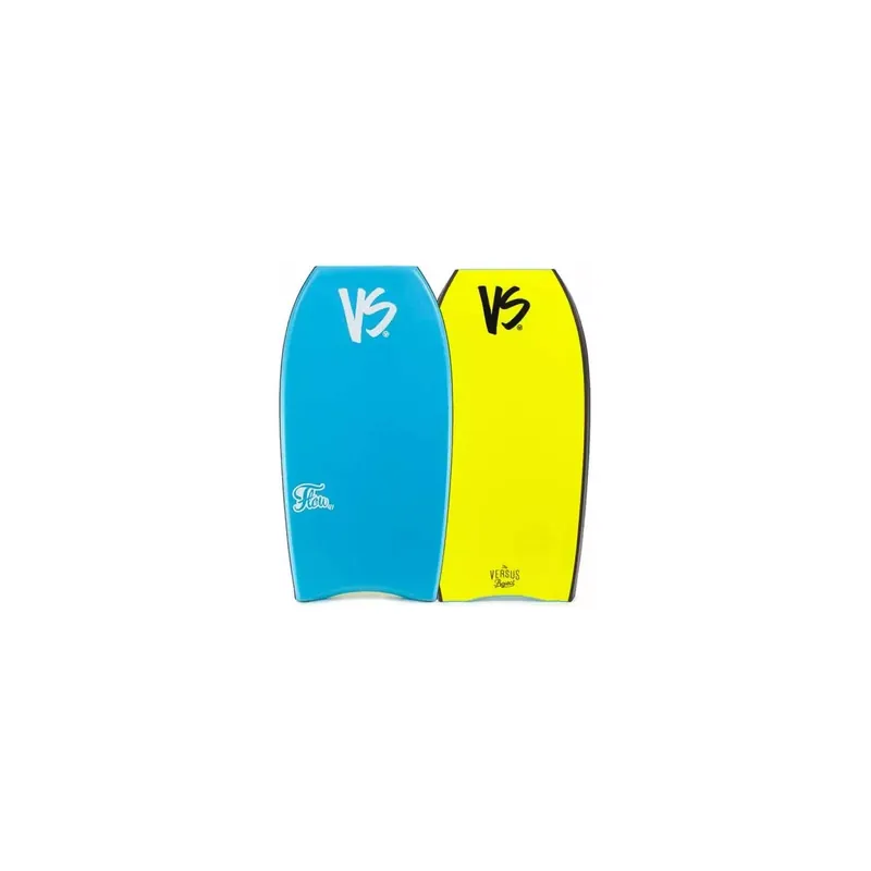 Schneller Versand Bodyboard VERSUS Flow Aqua/Yellow
