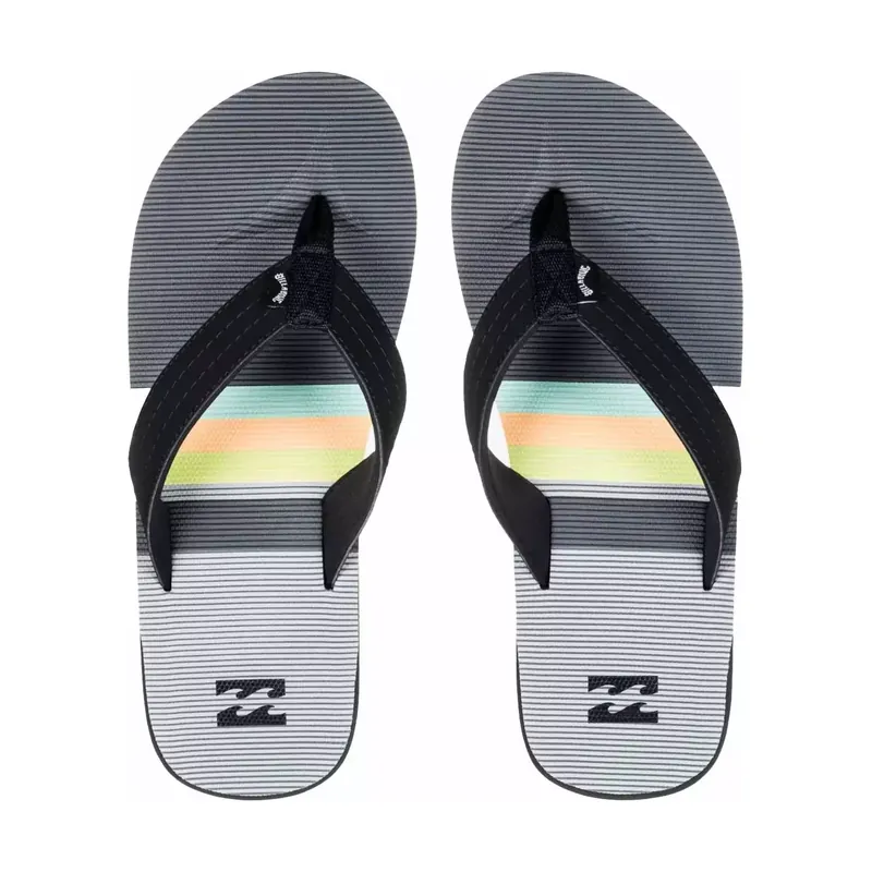 Flip-Flops Von Billabong All Day Theme Graphite Neu