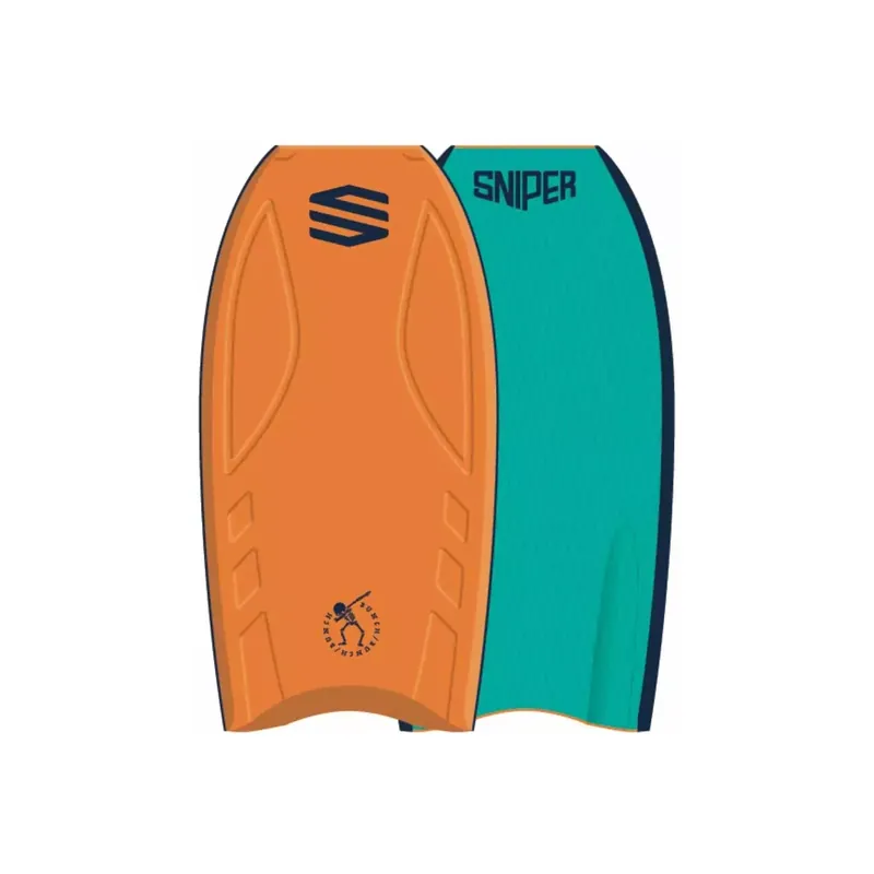 Preisreduziert Bodyboard Sniper The bunch Orange/Teal