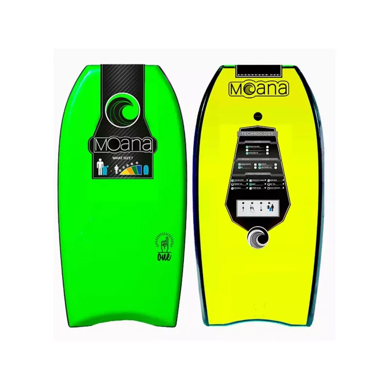 Sichere Zahlung bodyboard Moana One Green/Yellow