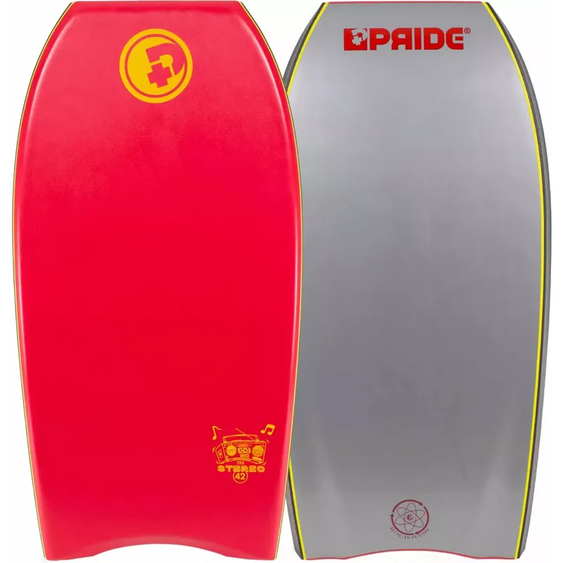 Bodyboard Pride Stereo PE HD Red/Grey Bestpreis