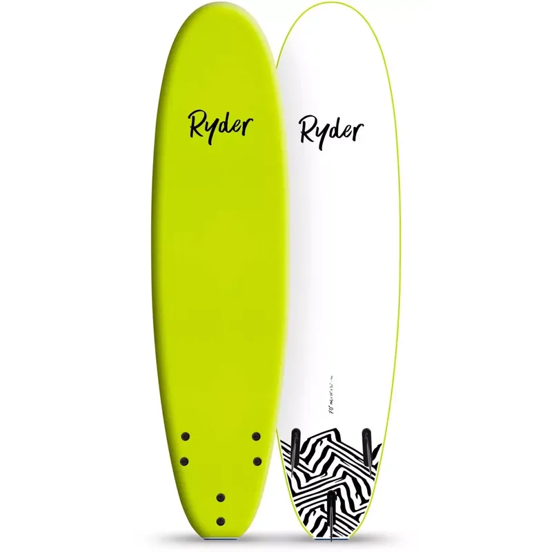 Ausverkauf Surfbrett softboard Ryder Mal Electric Lemon