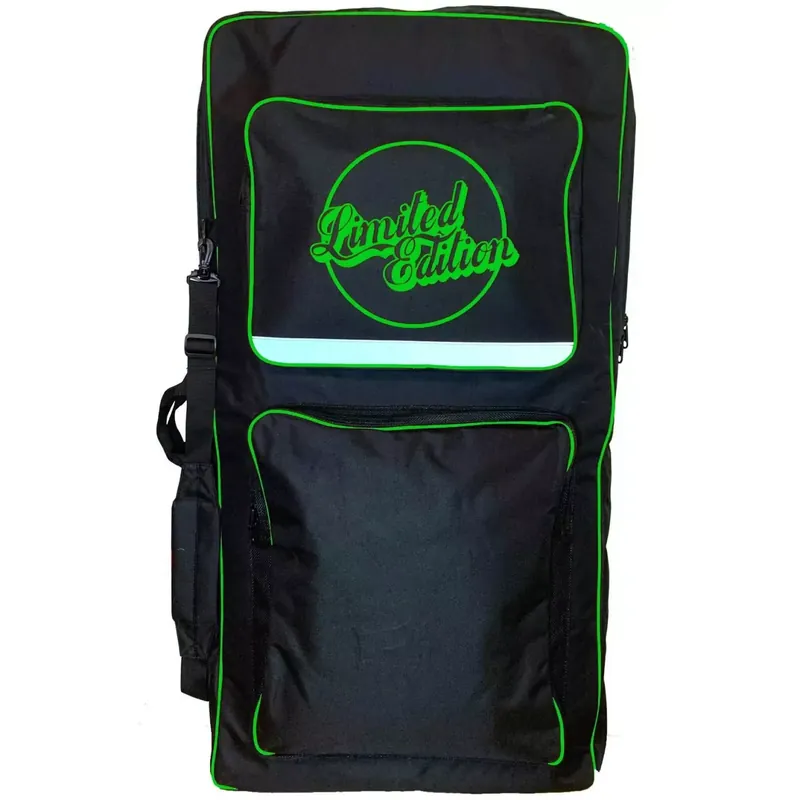 Boardbag Limited Edition Deluxe Padded Cover Black/Lime Heißes Angebot